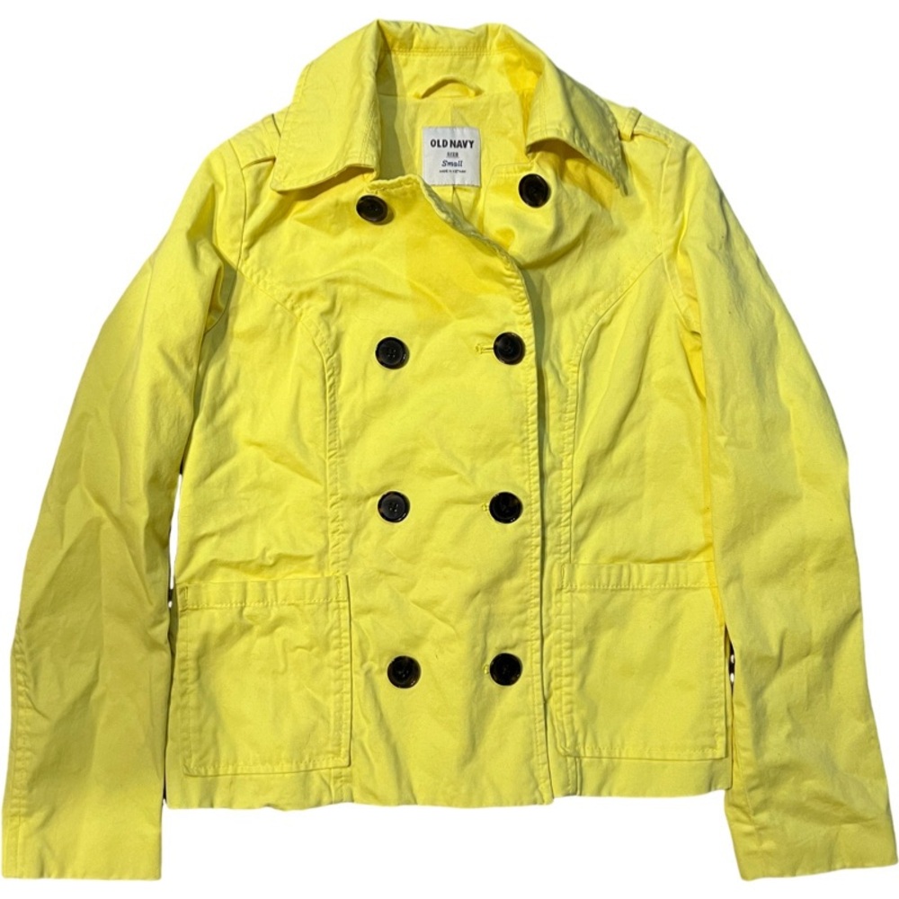 Old Navy Double Breasted Cropped Jacket
